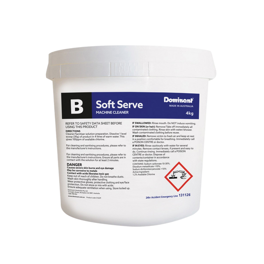 Dominant® Cleaner & Sanitiser - 4kg Pail